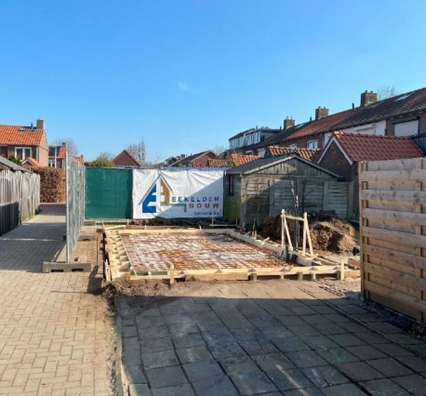 Realisatie prefab schuur in Doetinchem door Eekelder Bouw