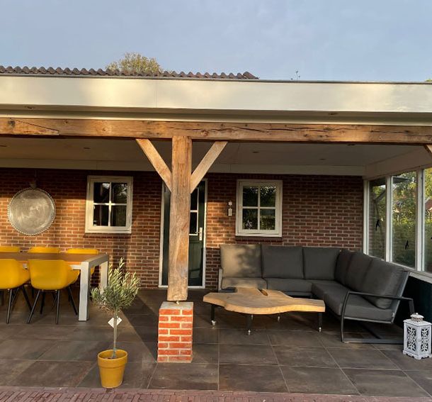 Realisatie Overkapping in Harreveld door Eekelder Bouw