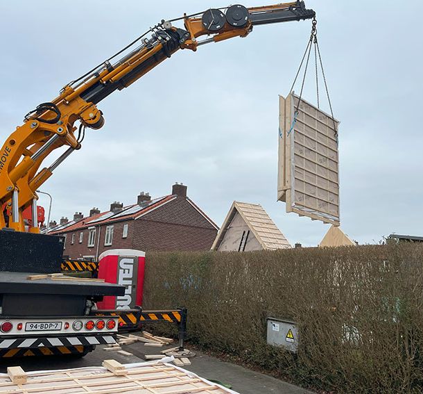 Realisatie prefab schuur in Doetinchem door Eekelder Bouw