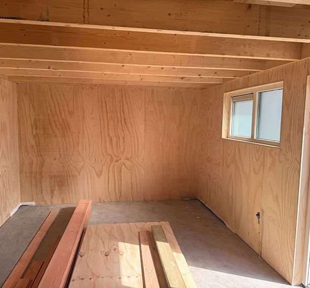 Realisatie prefab schuur in Doetinchem door Eekelder Bouw